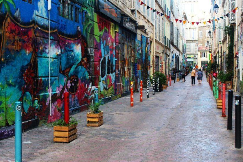 Quartier Le Plus Anime De Marseille "La Plaine Cours Julien "Chambre Avec Salle De Bain Wc Privee Integrees "Dans Appartement Bagian luar foto